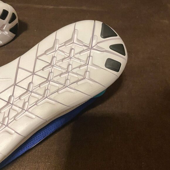 NEW NIKE FREE RN Mens Running Shoes Blue Black Cobalt Size 12 US 46 EUR 11 UK - Picture 10 of 12